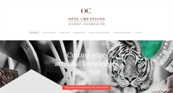 Desktop Screenshot of opal-creations.ch